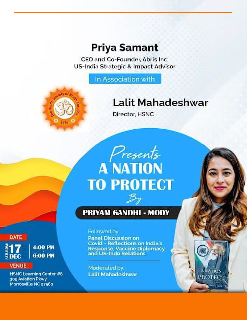 A Nation To Protect Event - Priyam Gandhi Mody | Srujan Digital 